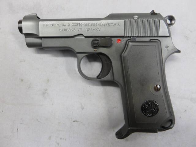 ウエスタンアームズ】ベレッタM1934 カーボンブラックHW