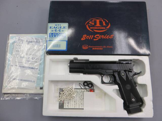 KSC】STI イーグル5.5 ロングスライド ブラックリミテッド