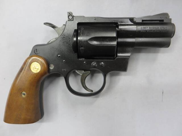 MGC】コルト パイソン.357mag 2.5in サービスサイズ スムース木製