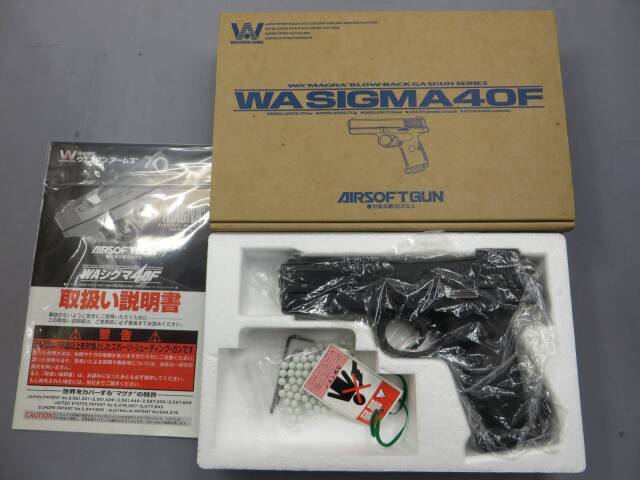 WESTERN ARMS WA40F ガスブローバックガン 本体 外箱別モデル WESTERN