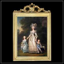 fu-collection】 ヨーロッパ名画 ロココ調 マリーアントワネット