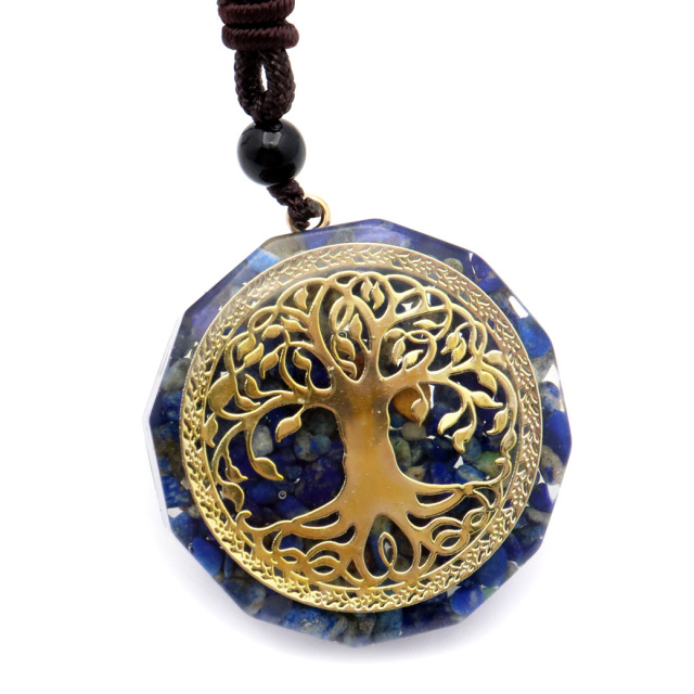 オルゴナイト ペンダント ツリーオブライフ 生命の樹 幸運 開運 浄化