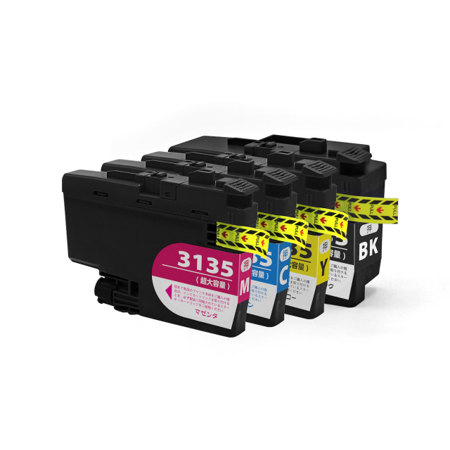 Brother(ブラザー)互換インクカートリッジ LC3135-4PK 4色パック超・大