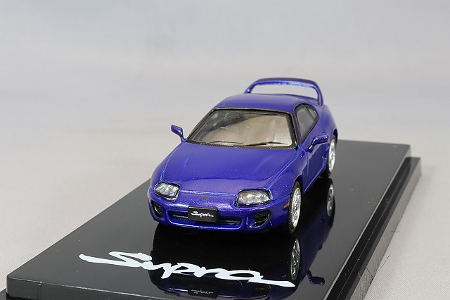 イグニッションモデル 1/64 トヨタ スープラ (JZA80) RZ ブルー