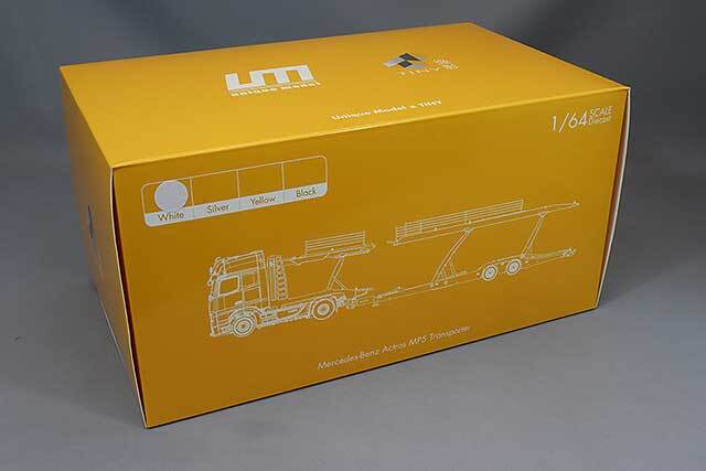 Unique Model x Tiny City メルセデスベンツ アクトロス MP5 カー