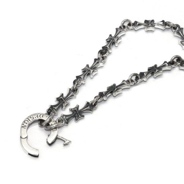 ディールデザイン DEAL DESIGN ロングエッジクロスチェーン M45cm 391734