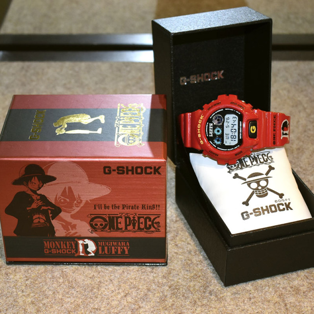 カシオ CASIO Gショック ワンピース モンキー・D・ルフィ DW