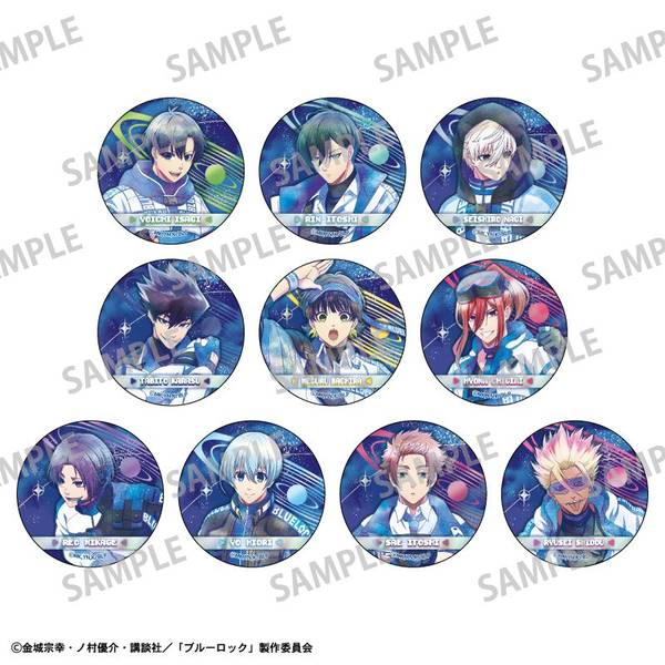 ブルーロック トレーディングメタリック缶バッジ／サイバーパンク