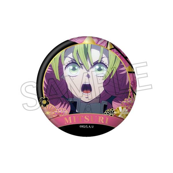 鬼滅の刃 螺鈿風シリーズ 缶バッジ Vol.4 甘露寺蜜璃 | 4571653541395