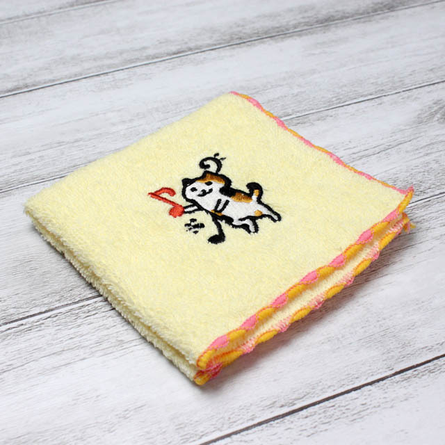 音楽風水タオルハンカチ 《 あお〜仕事運＆勉強運 》 312334 音楽雑貨