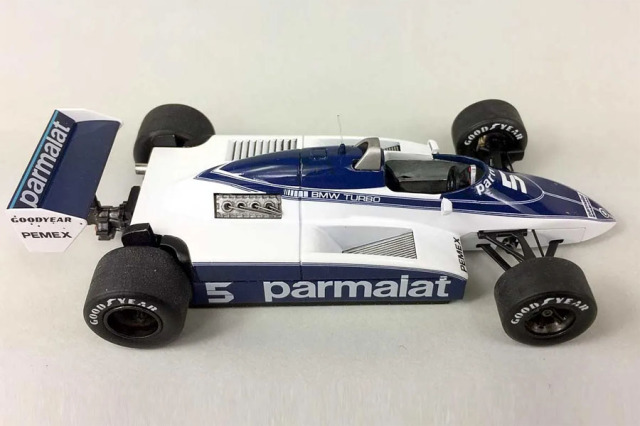 TAMEO kit SLK108 Brabham BT50 Practice /British GP 1981 N.Piquet