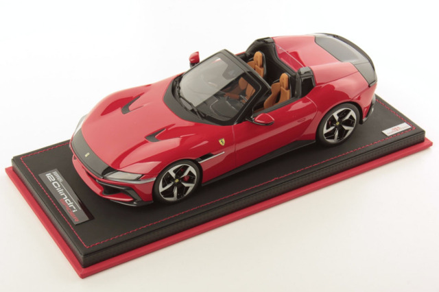 MR collection FE044C 1/18 Ferrari 12 Cilindri Spider Rosso Corsa