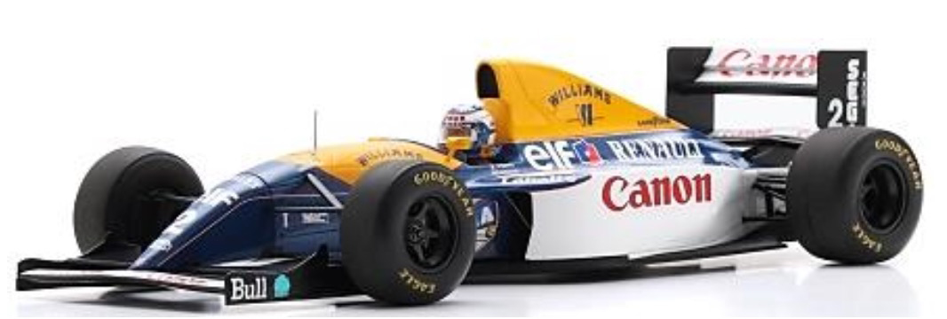 予約] スパーク 1/18 ウィリアムズ FW15C フランスGP A.プロスト