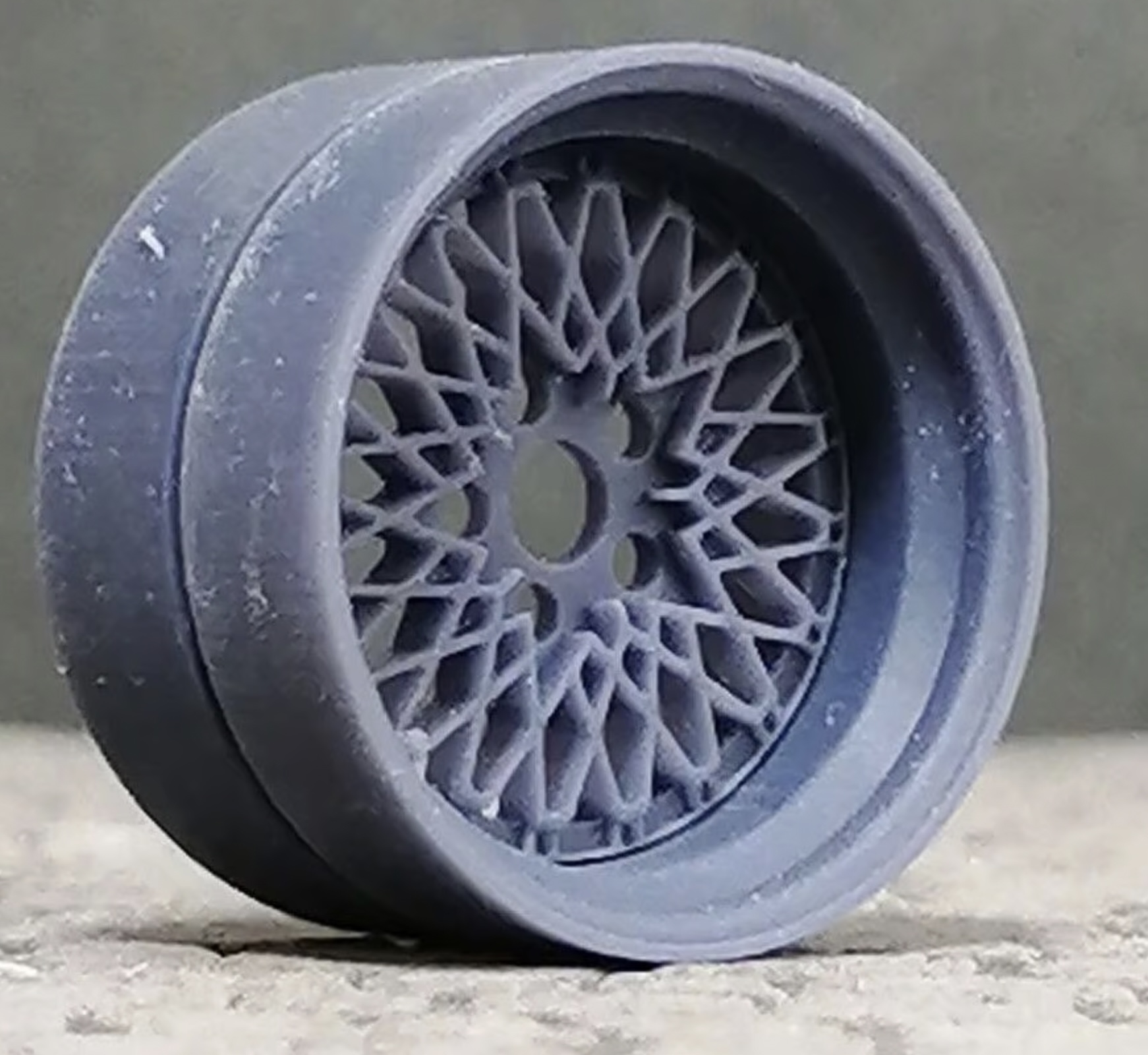 ケイSTYLE! 1/24 16インチ 8J/9J/10J差し替え 5H-F メッシュ ホイール