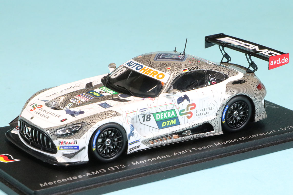 スパーク 1/43 メルセデス AMG GT3 DTM 2021 No.18 SG798