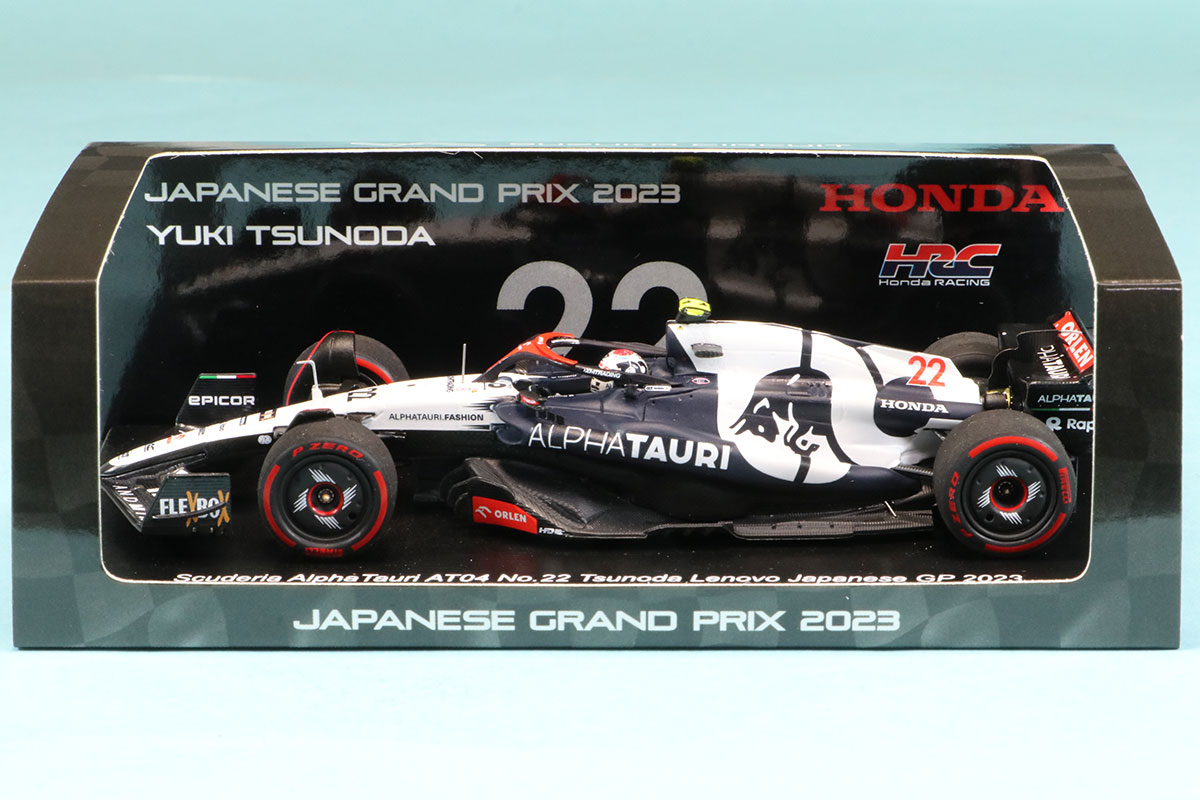 鈴鹿サーキット特注スパーク 1/43 アルファタウリ AT04 日本 GP 2023