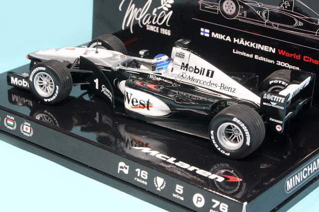 ユーロスポーツ特注ミニチャンプス 1/43 マクラーレン ホンダ MP4/14