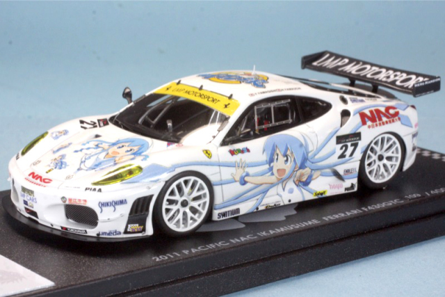 LMPモータースポーツ特注ルックスマート 1/43 侵略! イカ娘 フェラーリ