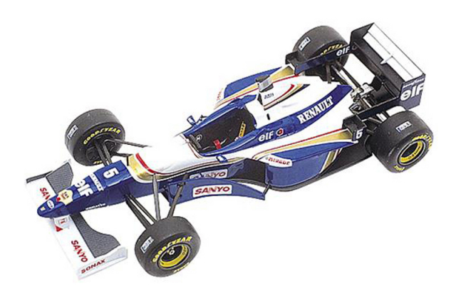 ミニチャンプス 1/43 ウィリアムズ FW18 ルノー 1996 ワールド