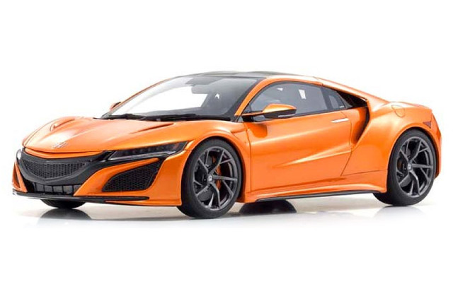 予約] 京商 1/18 ホンダ NSX オレンジ (samuraiシリーズ) KSR18023P