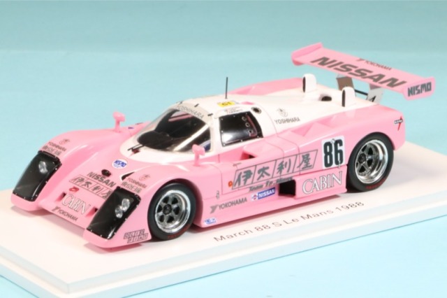 ロム独占再生産特注スパーク 1/43 ニッサン R88S CABIN ルマン 1989 No
