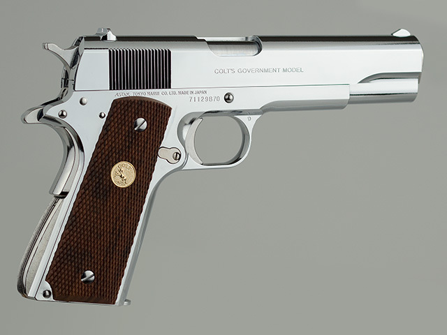 国内メーカー】東京マルイ コルト ガバメント シリーズ'70 ニッケル