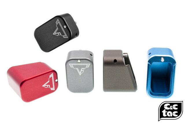 C&C Tac TTIスタイルマガジンベースパッド Ver.2 Long (東京マルイ/WE