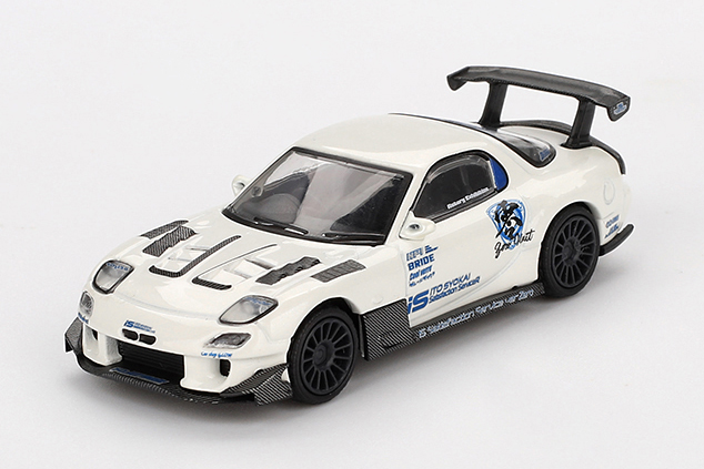MINI GT 1/64 マツダ RX-7 (FD3S) 伊藤笑会零号機 with RE雨宮(右