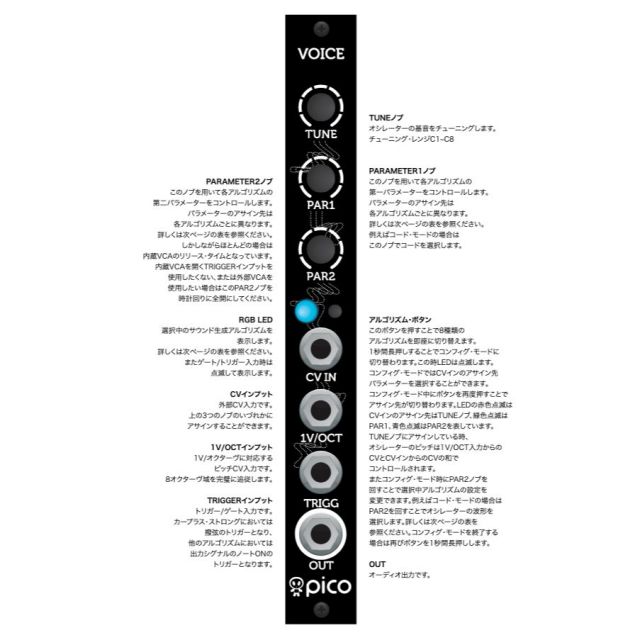 Erica Synths/Pico Voice【在庫あり】【WTG】