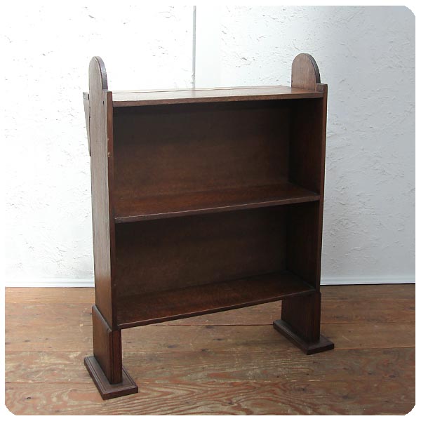 イギリス アンティーク サイドテーブル オーク材 飾り台 花台 家具