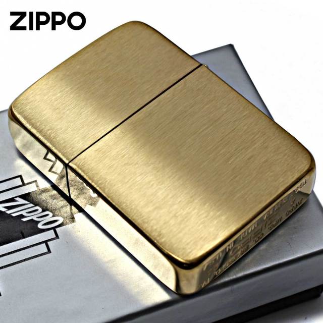Zippo ジッポー Brushed Brass 1941レプリカ ブラッシュドブラス No
