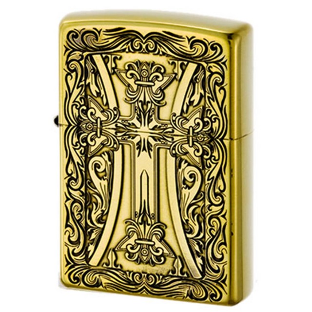 Zippo ジッポー クロス 十字架 Cross アラベスク 唐草 クラッシック