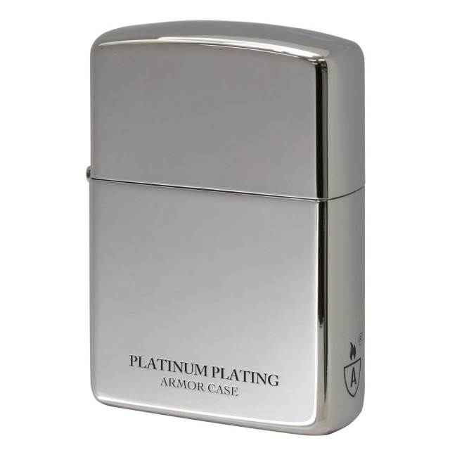 Zippo ジッポー アーマー プラチナコーティング ポリッシュ 鏡面
