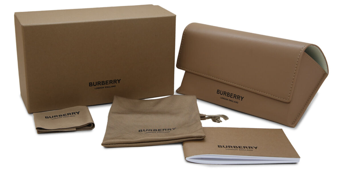Burberry BE4344 DAISY 300187 Cat Eye Preto óculos de sol