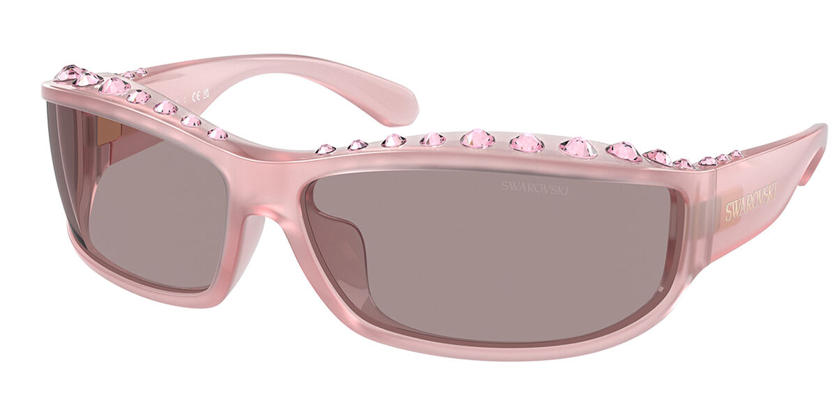 スワロフスキー ピンク サングラス｜100%UVカット・送料無料