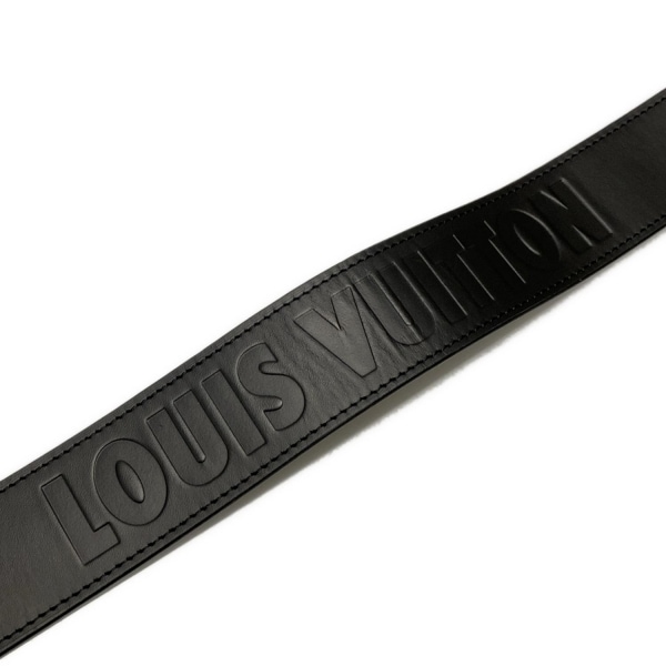 LOUIS VUITTON(ルイヴィトン) ショルダーストラップ 黒 レザー