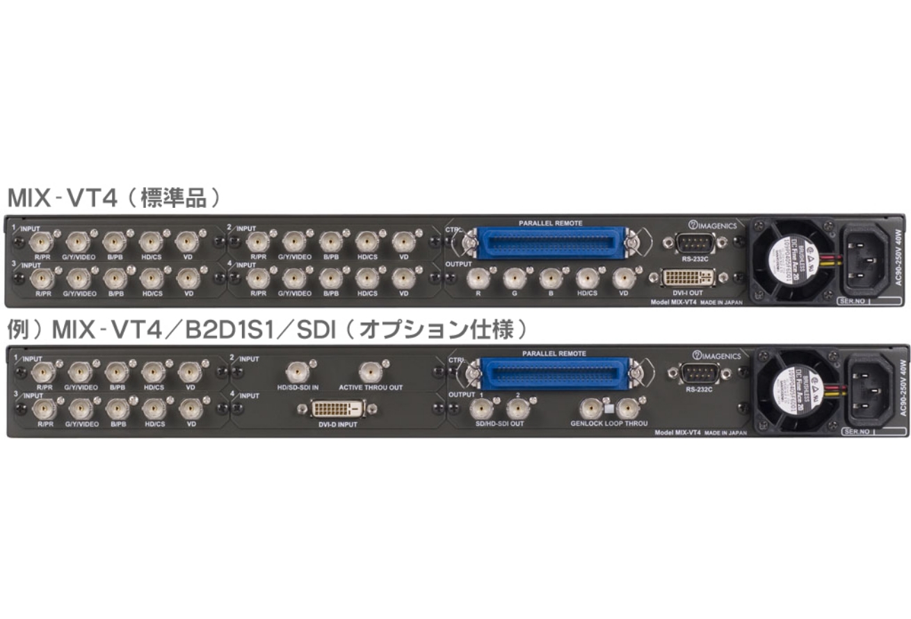 MIX-VT4 ｜IMAGENICS