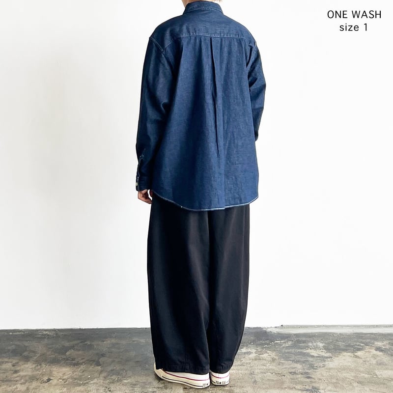 DENIM WORK SHIRT（デニム ワークシャツ ）A32311 | HARVESTY