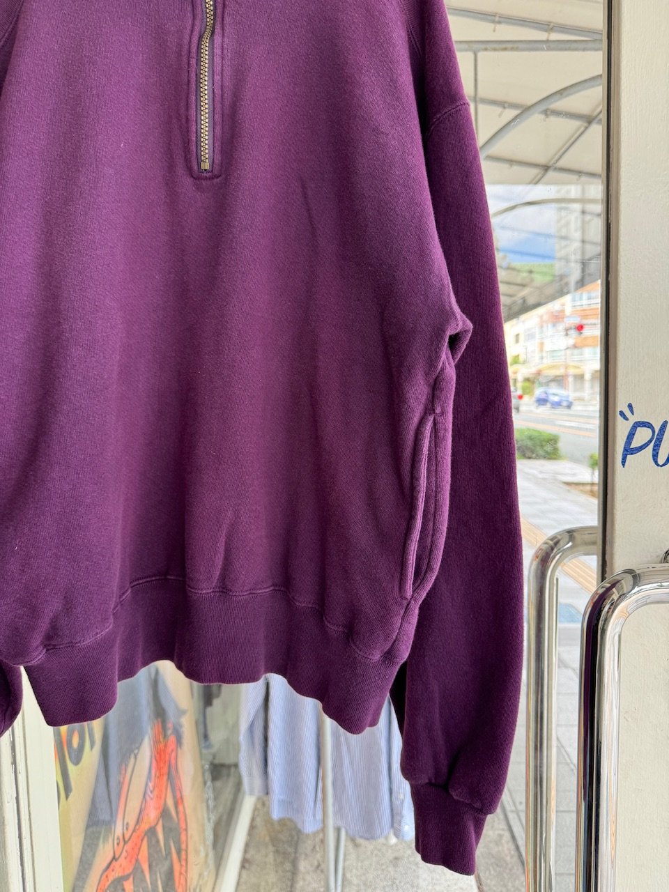 USA製 L.L.Bean × RUSSELL ハーフジップスウェット | CUSTOM FEVER