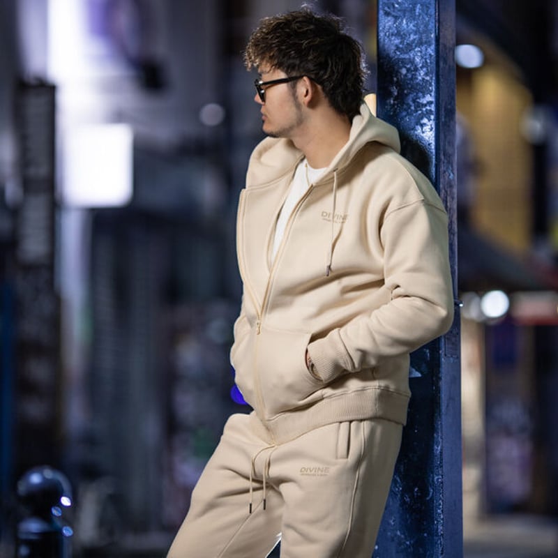 Zip】セットアップA/W_Ⅱ【ベージュ】mc.ver | DIVINE オンラインショップ