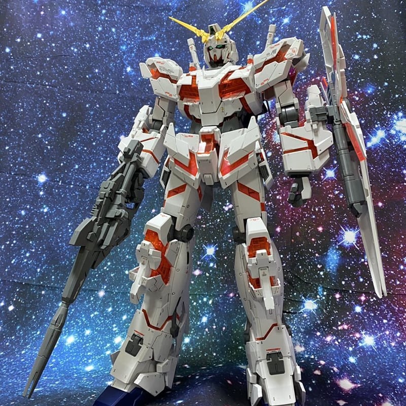 ガンプラ]素組み完成品 メガサイズモデル ユニコーンガンダム | HYPER