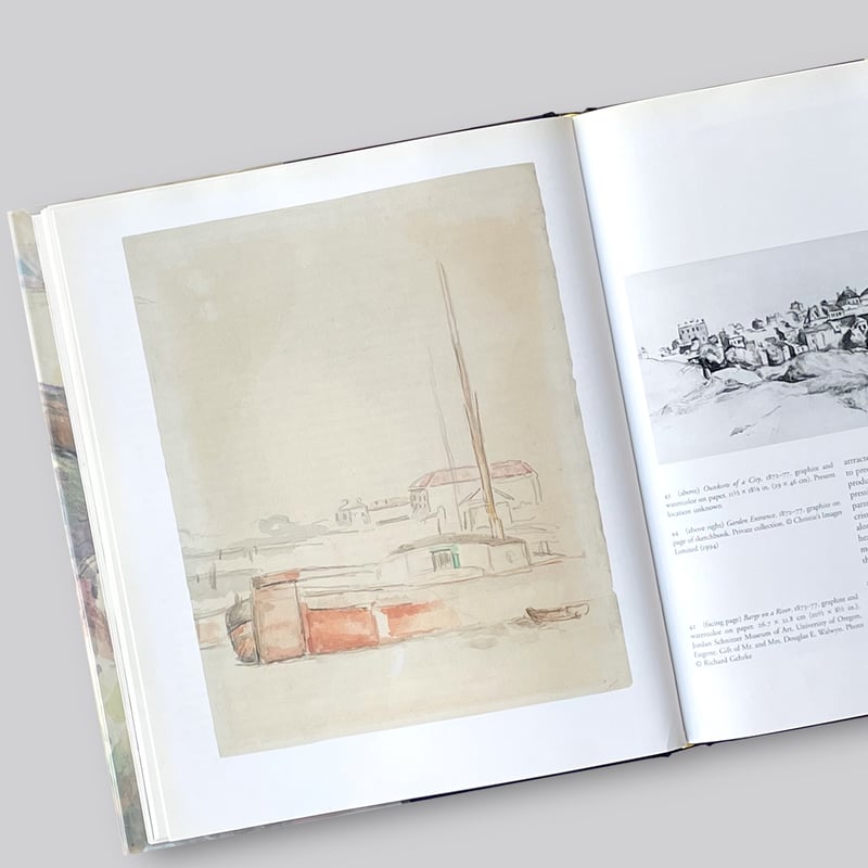 古書】Paul Cezanne / Cezanne's Watercolors Betwee