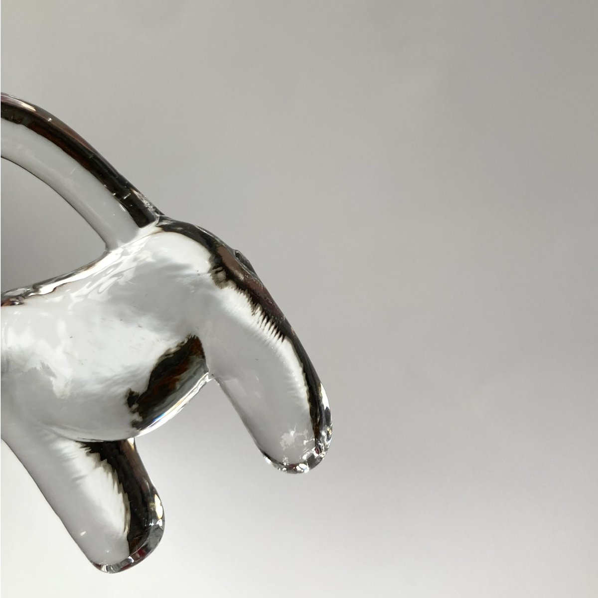 Kosta Boda社/ ヤギ オーナメント / Bertil Vallien（ヴァーティル