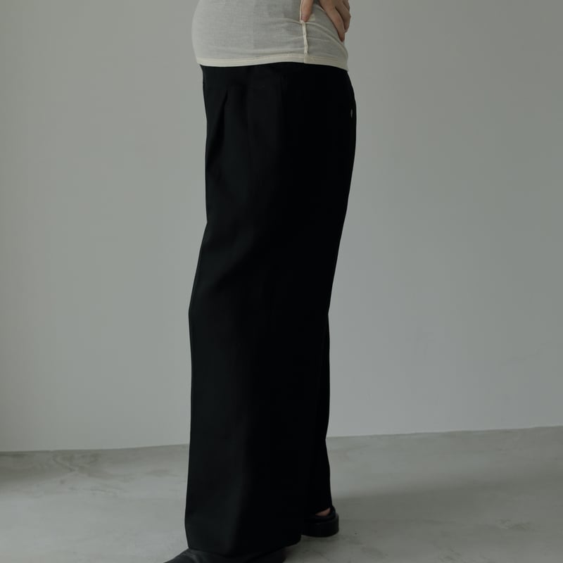 anuke】Reha.Tuck Wide Pants(マタニティ) | Selectshop