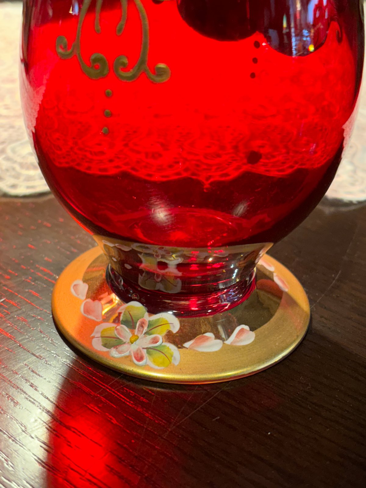 ベネチアグラス デキャンタ | アンティーク家具と喫茶キャバレーの