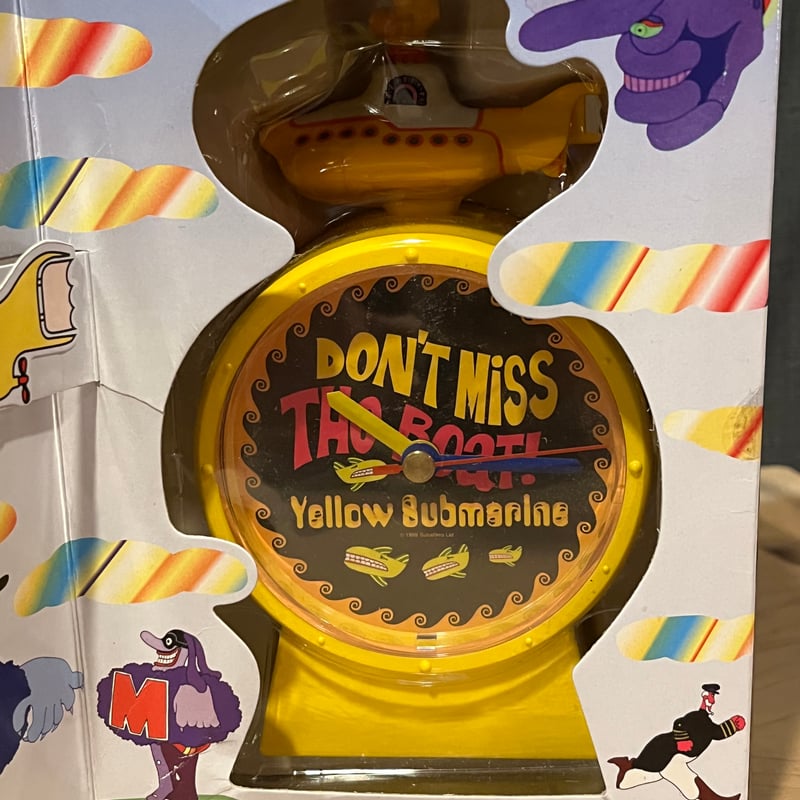 ビートルズ イエローサブマリン 置き時計 | アンティーク家具と喫茶