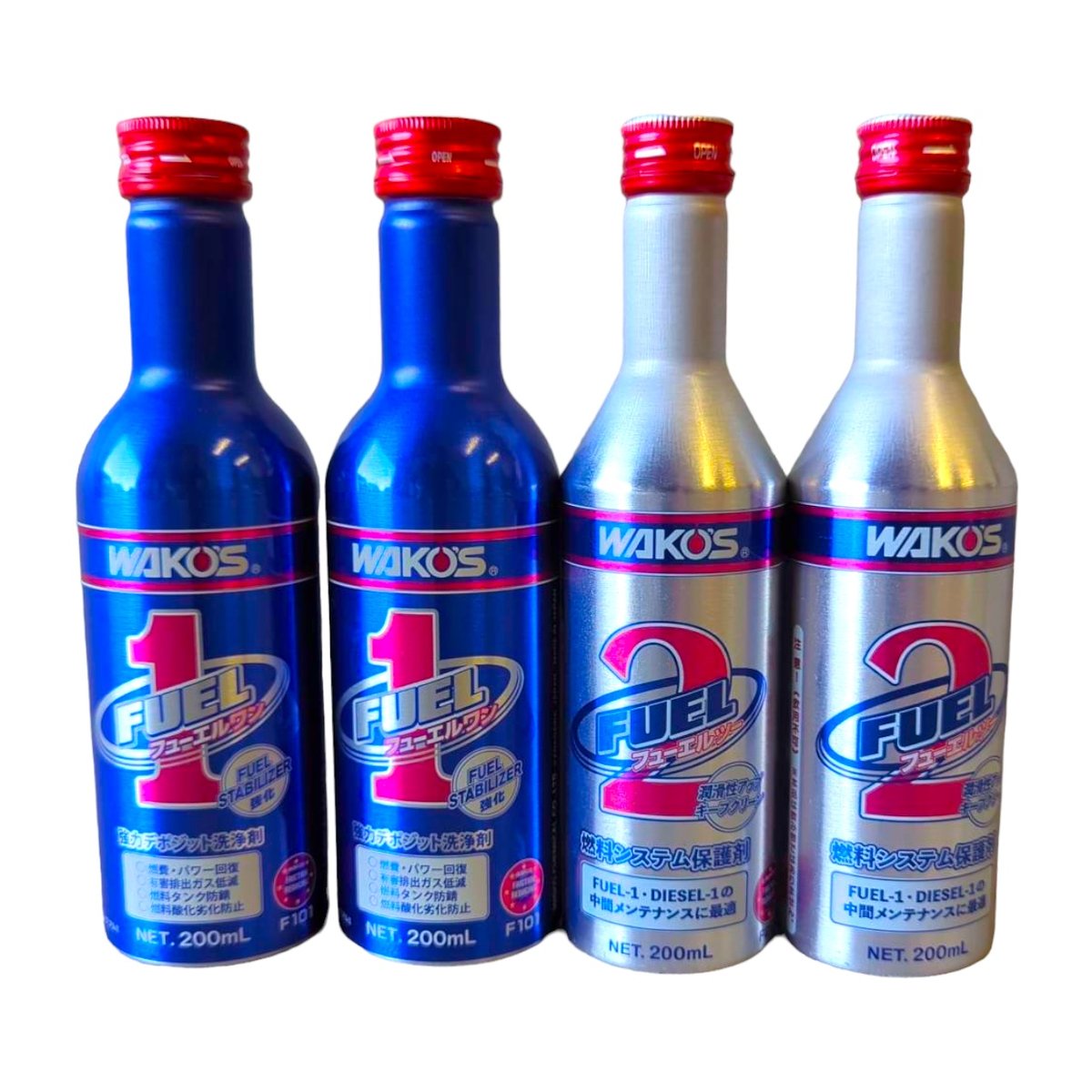 WAKO'S ワコーズ フューエルワン・フューエルツー (4本セット) | N-garage
