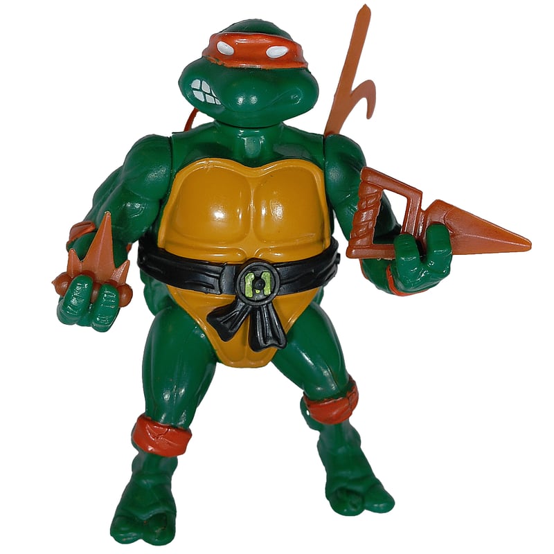 TMNT タートルズ フィギュア アンティーク ミケランジェロ 1988