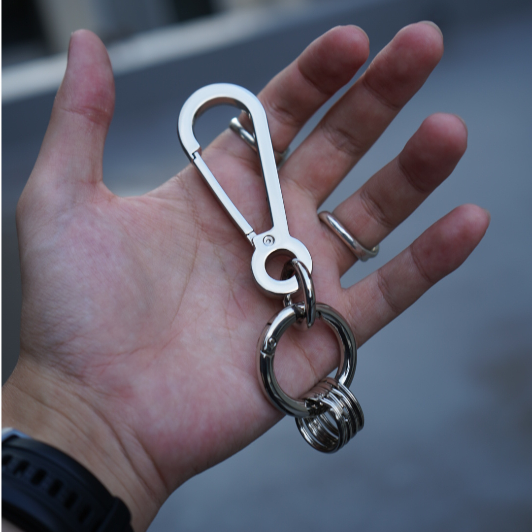 NOIZY GEAR SET （セット売り）/シルバーカラビナ＋キーチェーン | NOIZY