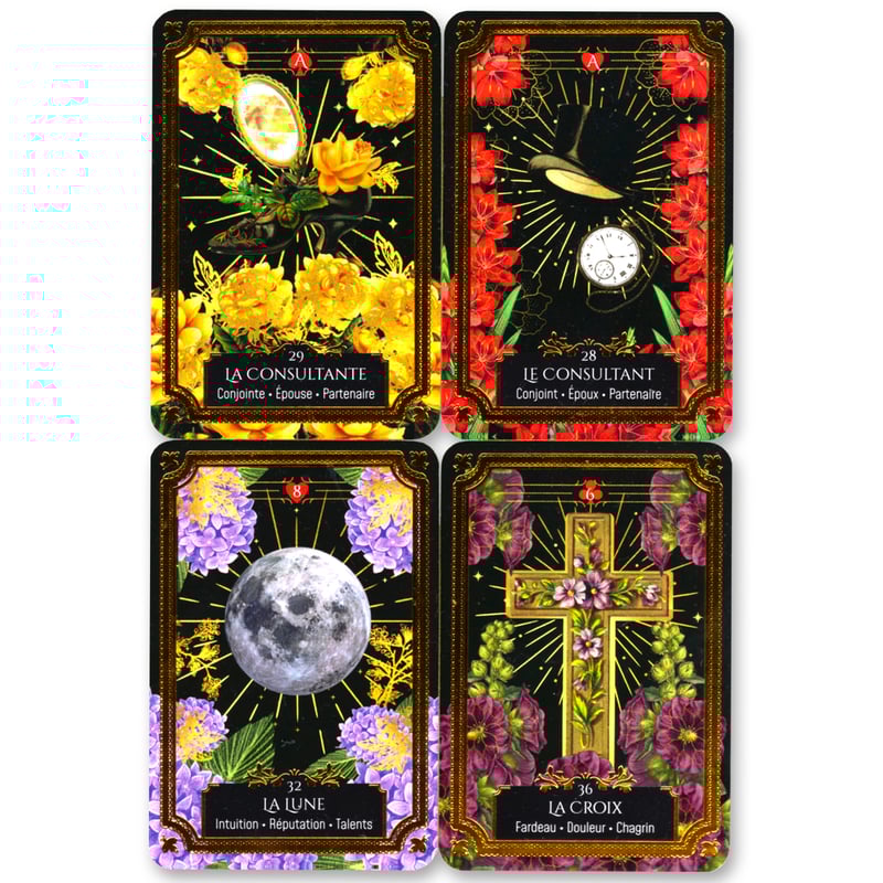 フランス語】秘密の花園プチルノルマン【ルノルマンカード】 | musemuse